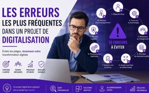 lamaconseil erreurs projet digitalisation